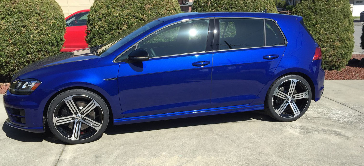 2015 Lapiz Blue Volkswagen Golf R Loaded w/ DCC and Nav picture, mods, upgrades